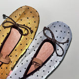 KYLETHOMASW  -  Polka Dot Ballet Flats Spring New Versatile Flat Soft Sole Shallow French Bow Single Shoes for Women