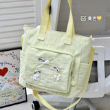 KYLETHOMASW  -  Cute Cat Bag Shoulder Crossbady Bags Preppy Style Bolsos mujer Portable Lightweighte Bolsa Multi-function Bolso Sac Femme