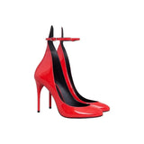 KYLETHOMASW  -  New Brand Super High Heels Women Sandals Round Toe Thin Heels Shallow Female Shoes Summer Sexy Party Wedding Dress Ladies Pumps