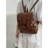KYLETHOMASW  -  Japanese Style Cute Pu Leather JK Girls Backpack Preppy  Chool Students Notebook  Kawaii Travel Women Bags