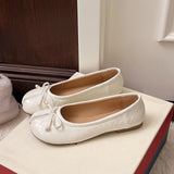 KYLETHOMASW  -  New Korean Style Women's Split-Toe Loafers Shallow Cut Ballet Flat Slip-Ons with Comfortable Mary Jane Spring/Autumn Tabis Shoes