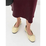 KYLETHOMASW  -  Women Flat With Shoes Soft Casual Female Designer Ballet Flats Dancing Summer Spring Round Toe Dress Ladies Slip On Shoes