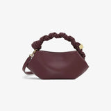 KYLETHOMASW  -  New Luxury Designer Mini Handbag, Spacious Knotted Crossbody Bag For Women, Solid Color and Crocodile Pattern Shoulder Bag