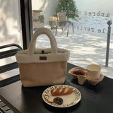 Kylethomasw Women's Handbag Ladies Bag Free Shipping Promotion Female Bags Square Deer Leather Portable Vegetable Basket Bucket Woman Plush