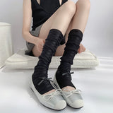 KYLETHOMASW  -  Nighttime Practice Room Thin  Knot Socks Women's Spring Ballet Style Leggings Stockings Four Seasons Universal Beauty