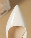 KYLETHOMASW  -  High Heels Women's Spring Autumn Waterproof Table High Heel Pumps Women's Pointed Toes Thin Heels Bridesmaid Work Shoes Women