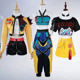 KYLETHOMASW  -  Rumi Mira Zoey Cosplay KPop Cosplay Costume Wig HUNTR/X Uniform Women Suit Dress Halloween Party Role Playing Outfits