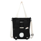 KYLETHOMASW  -  Lovely Japan Style Rabbit Ears Canvas Bag Students Shoulder Bags Messenger Bags bolso mujer