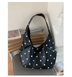KYLETHOMASW  -  Luxury Design Y2k Aesthetic Office Lady Shoulder Bags Elegant All Match Dots Women's Handbags Korean Chic Fashion Underarm Bag