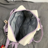 KYLETHOMASW  -  Kawaii Backpack Women Back Pack Cute Mochila Japanese High School Girls Backpack School Bags for Teenage Girls Multi Pockets Sac