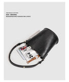 KYLETHOMASW  -  Retro Niche Design Versatile for Outdoor Commuting One Shoulder Crossbody Bucket Bag