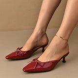 KYLETHOMASW  -  Sandals Women Sexy Buckle Strap Women Pumps Elegant Pointed Toe Thin High Heels Banquet Party Slingback Shoes