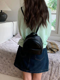 KYLETHOMASW  -  Soft pu leather women backpack small Casual Travel ladies backpack Fashion female School bag for girls bagpack mochila Daypack