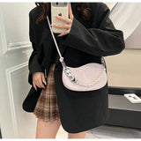 Kylethomasw Niche Design Small Shoulder Bag Women's 2024 Spring New Trendy Versatile Small Square Bag Fashion Pearl Tide Shoulder Bag