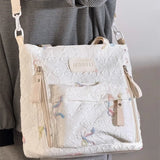 KYLETHOMASW  -  Luxury Design All Match Chic Bow Crossbody Bags Sweet Y2k Aesthetic Pleated Women's Handbags Casual Kawaii Shoulder Underarm Bag