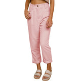 KYLETHOMASW  -  Fashion Solid Corduroy Loose Straight Pants Trousers Women Spring Autumn High Waist Casual Pants Lady Oversize Loose Pants