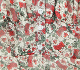 KYLETHOMASW  -  Summer Ruched Chest Flower Print Backless Sling Dress Holiday Woman Adjust Spaghetti Strap Dresses Beach Holiday Robe Vestidos