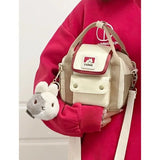 KYLETHOMASW  -  Japanese Cute Rabbit Kawaii Shoulder Bag Large Capacity Casual Handbag Shoulder Bags Women's Bag Purses Crossbody Bag Cute Bag