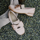 KYLETHOMASW  -  Women's Bow Mary Jane Shoes Square Satin Low Heel Flat Shoes Elegant Strap Ladies Pumps for Wedding Office Daily Wear Shoes