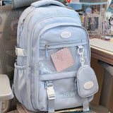 KYLETHOMASW  -  Large Capaci School Backpack Student Mochila Daily Using Mochilas Ita Bag Fashionable Bolsas Feminina Sweet Cutebackpacks