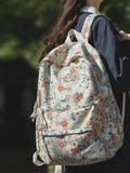 KYLETHOMASW  -  Large Capacity Bag Flower Print Mochila Outdoor Travel Mochilas Mujer Fashion Backpacks Backpack School Students Bolsas Feminina