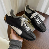 KYLETHOMASW  -  New Women Men High Quality Lace-Up Comfortable Soft Sole Flatsshoes Outdoor Casual Breathable Sneakers Fitness Shoes Male Shoes