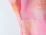 KYLETHOMASW  -  Romantic Floral Print Summer Vacation Dress Women Sexy Backless V Neck Ruffle Long Dresses Maxi Vestidos