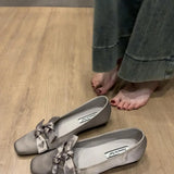 KYLETHOMASW  -  Summer Shoes Ladies Bow-Knot 2025 Fashion Women's Butterfly Modis Comfortable Pink Spring Butterfly-knot Bow-Knot Summer Shoes L