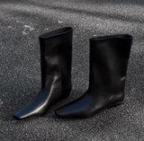 KYLETHOMASW  -  Designer Street Style Women Knee High Boots Fashion Slip On Internal Eevation Ladies Concise Long Botas De Mujer