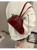 KYLETHOMASW  -  Bandage Bow Shoulder Bag Pillow Bags for Woman New Versatile Bolsos Mujer Commuter Boston Sac Femme Advanced Sense Bolsas