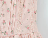 KYLETHOMASW  -  French Elegant Pink Floral Lace Embroidery V-neck Cotton Sleeveless Dress For Women Slim Fit Mini Party Dresses Vestido