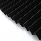 KYLETHOMASW  -  Fashion Office Ladies French Minimalist Leather Waist And Pleated Skirt Women A-line Midi Skirts Womens