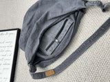 KYLETHOMASW  -  Japanese Retro Denim Crossbody Canvas Bag New Casual Commuting Hobos Tote Bags for Women