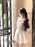 KYLETHOMASW  -  Summer Elegant Evening Party Midi Dresses Women Vintage Sleeveless Y2K Mini Birthday Dress Casual Korean A-line Vestidos