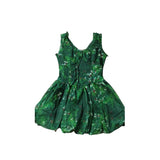 KYLETHOMASW  -  French V-neck Floral Dress for Women's Summer Slim Fit Sleeveless Mesh A-line Short Dress Fashion Female Clothes