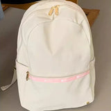 KYLETHOMASW  -  High-capacity Women Students Simple Backpack Preppy Y2k Aesthetic Casual Travel Backpacks All Match Fashion Kawaii Schoolbags