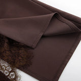 KYLETHOMASW  -  Summer Side Split Lace Sexy Perspective Skirt Fashion Versatile Elegant Temperament Commuter Women's Clothing