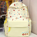 KYLETHOMASW  -  Y2k Star Printing Sweet Kawaii Backpack Women Students Casual Letter Embroidery Backpacks Fashion High-capacity Cute Schoolbags