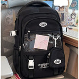 KYLETHOMASW  -  Large Capaci School Backpack Student Mochila Daily Using Mochilas Ita Bag Fashionable Bolsas Feminina Sweet Cutebackpacks