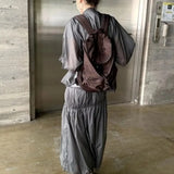 KYLETHOMASW  -  High Capaci Drawstring Bag New Trend Commuter Mochila Lazy Commuter Mochilas Mujer Backpacks Backpack Korean Bags for Woman