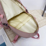 KYLETHOMASW  -  Women Backpack Multi-Pocket Nylon Girls Schoolbag Kawaii Girl Travel Student Bag