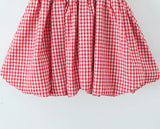 KYLETHOMASW  -  Women O Neck Short Sleeve A-line Slim Plaid Mini Dresses Casual Holiday Summer Dress 2025 Robe