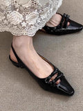 KYLETHOMASW  -  Designer Summer Cover Toe Women Sandals Fashion Butterfly-knot Dress Shoes Women's Low Heel Stripper Party Sandalias