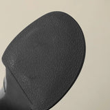 KYLETHOMASW  -  New Women Mary Janes Shoes Vintage Pumps Patent Leather Shoes High Heels Dress Shoes Black Shallow Boat Shoe Zapatos Mujer