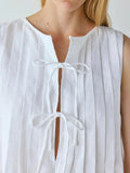 KYLETHOMASW  -  Women's Summer New Pleated Tank Dress Fresh Relaxed Style Pleat Mini Short Dress