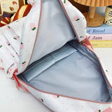 KYLETHOMASW  -  Strawberry Print Bag High Capaci Mochila Student Mochilas Mujer Lightweighte Portable Bolsas Popular Bags for Woman Backpack