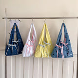 KYLETHOMASW  -  Women Soft Nylon Large Capacity Tote Bag Casual Fashion Hobo Shoulder Purse Summer New Female Simple Trend Y2K Handbags