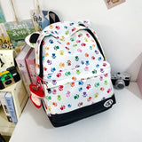 KYLETHOMASW  -  Cute Cat Paw Print Mochilas Mujer Travel Mochila Student  Bag Cute Teenage Girls Bolsas Young Backpack New Bags for Woman