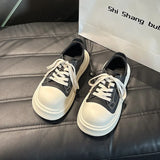 KYLETHOMASW  -  Casual Women Shoes 2025 Big Head Thick Bottom Lace-up Fashion Women Sneakers Versatile Street Style Ladies Shoes Tenis Feminino