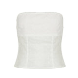 KYLETHOMASW  -  Fashion Hollow Out Solid Skinny Women Straps Tops Summer Backless Sheer Sexy Chic Blouses